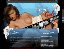 Tablet Screenshot of kylacolemodel.net